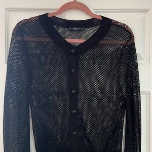 Zara Mesh Cardigan